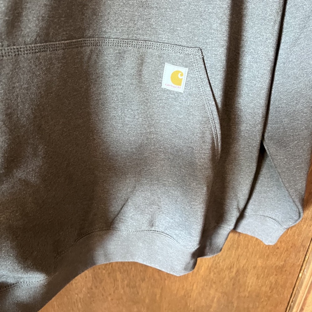CARHARTT-Men's Rain Defender Dark Gray Hoodie Size 3XL NWT - Picture 7 of 16
